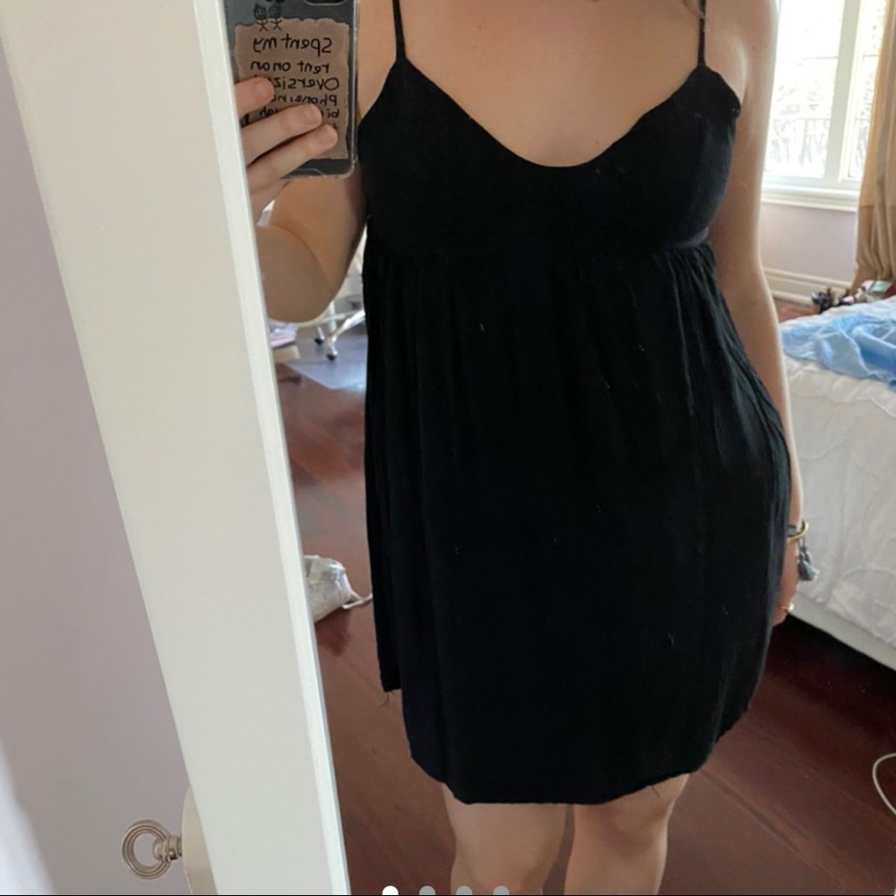 Black brandy Melville dress